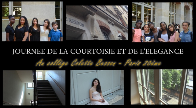 Journée de l’Élégance et de la Courtoisie au Collège Colette Besson